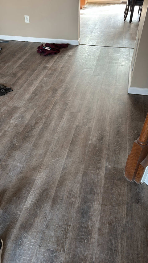 Rustic Walnut Vinyl SPC Flooring
