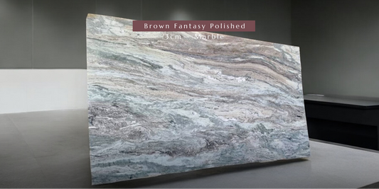 Brown Fantasy Polished Marble: Bringing Earthy Elegance to Homes in Prince William County, Virginia