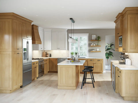 Galaxy Timber Cabinets