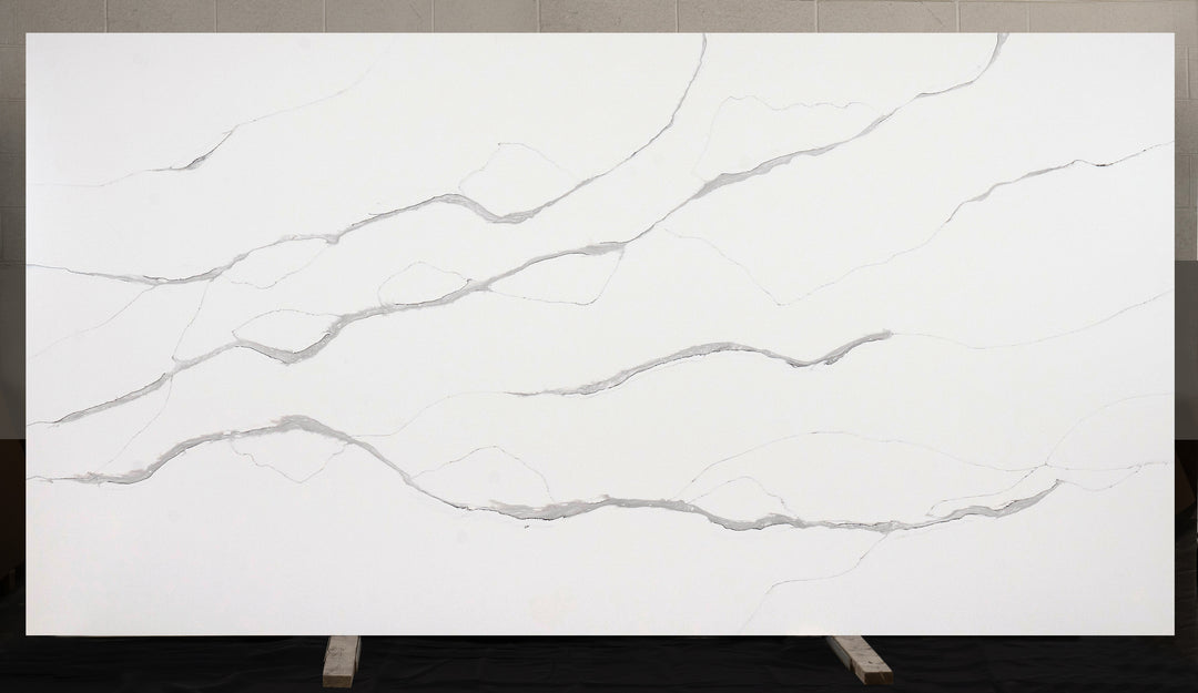 Calacatta Roma Gray Quartz Countertops | Sleek, Modern & Strong