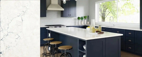 cream colored quartz countertops