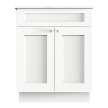 White Shaker Bathroom Vanities (Only Pickup)